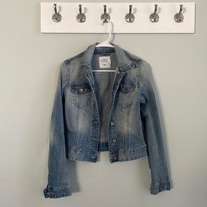 H&M fitted denim jacket